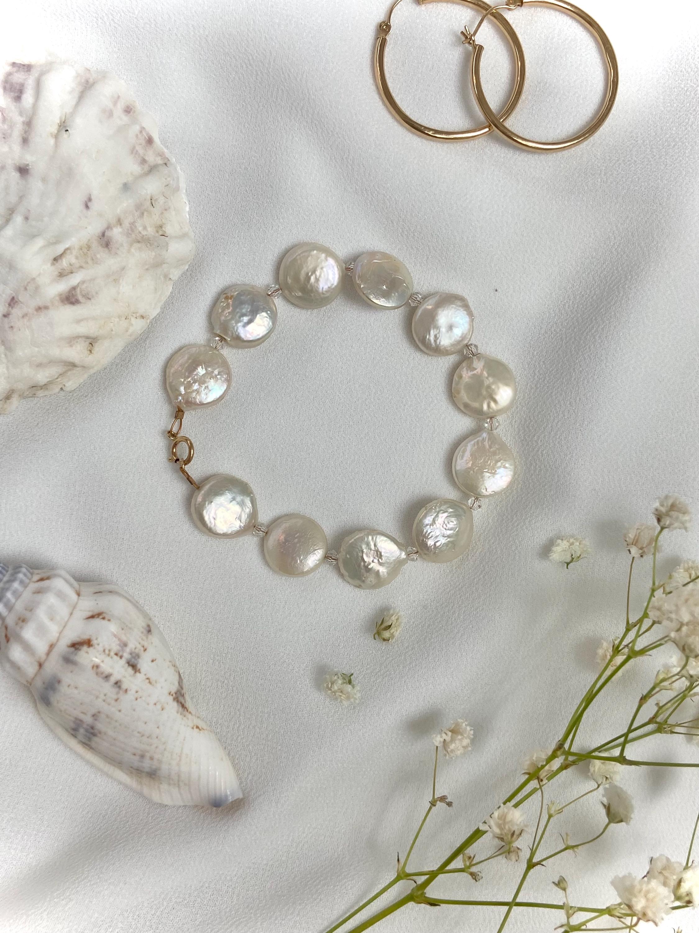 Coin Pearl Bracelet